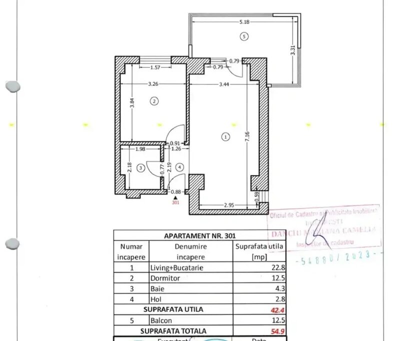 Parcul Carol, zona centrala, apartament 2 camere, mobilat, utilat,
